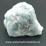 Aragonit bleu mineral unicat m2