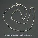 Lantisor Argint model bilute m1- 50cm