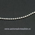 Lantisor Argint model bilute m3