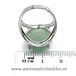 Inel aventurin rotund reglabil m6