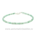 Bratara aventurin rotund fatetat - 3 mm