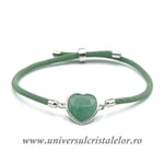 Bratara aventurin inima reglabila