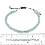 Bratara aventurin rotund - 4 mm cu snur reglabil