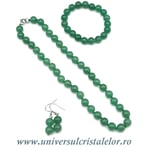 Set bijuterii aventurin