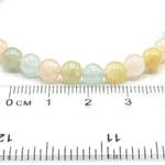 Bratara mixt beril rotund - 6 mm