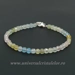 Bratara mixt beril rotund fatetat - 4.2