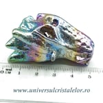 Figurina bismut cap de dragon