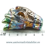 Figurina bismut cap de dragon