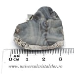 Pandantiv calcedonie inima