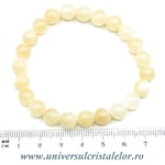 Bratara calcit galben