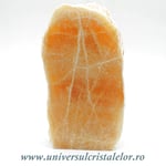 Calcit portocaliu cu baza