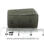 Calcit optic cu rutil unicat m2