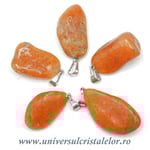 Pandantiv calcit portocaliu