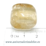 Calcit galben piatra rulata