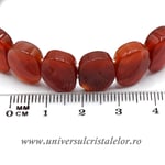 Bratara carneol fatetat