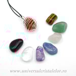 Set pandantive chakre in spirala