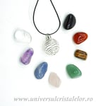 Set pandantive chakre in spirala