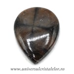 Cabochon chiastolit
