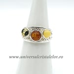 Inel chihlimbar 3 culori