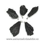 Pandantiv cianit negru