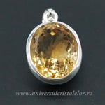 Pandantiv citrin natural