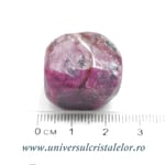 Piatra rulata cobalto-calcit