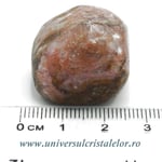 Piatra rulata cobalto-calcit