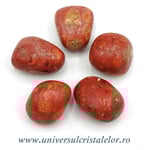 Coral rosu ( spongios ) piatra rulata