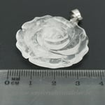 Pandantiv cristal de stanca floare