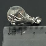 Pandantiv cristal de stanca sfera m1