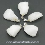 Pandantiv cuart alb laptos