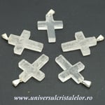 Pandantiv cristal de stanca cruciulita