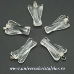 Pandantiv cristal de stanca inger