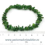 Bratara cromdiopsid chipsuri