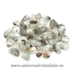 Cuart cu clorit piatra rulata m1