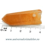 Pandantiv cuart lemurian rosu cu snur