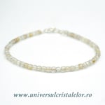 Bratara cuart rutilat cub fatetat - 2,8 mm