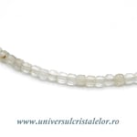 Colier cuart rutilat cub fatetat - 2 ,8mm