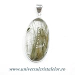 Pandantiv cuart rutilat