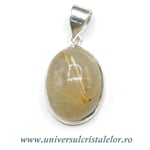 Pandantiv cuart rutilat