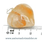 Pandantiv cuart cu limonit inima