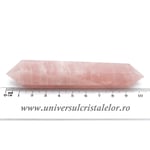 Bagheta dublu varf cuart roz m2
