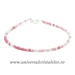 Bratara cuart roz ( Sakura ) 2 mm