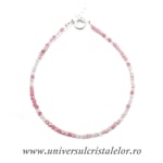 Bratara cuart roz ( Sakura ) 2 mm