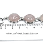 Bratara cuart roz m10