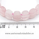 Bratara cuart roz fatetat