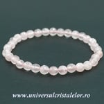 Bratara cuart roz fatetat