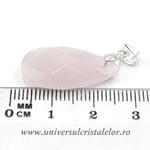 Pandantiv cuart roz lacrima fatetat m2