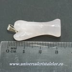 Pandantiv cuart roz inger