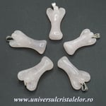 Pandantiv cuart roz inger